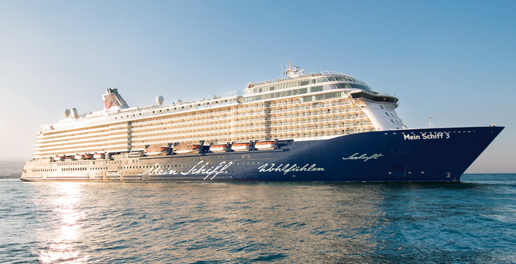 Bewertungen des Kreuzfahrtschiffs Mein Schiff 3